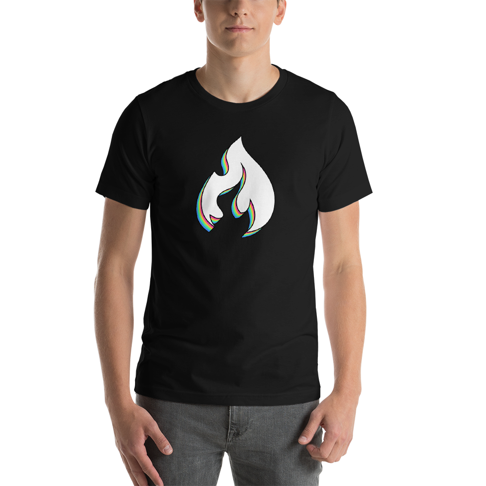 retro flame t-shirt – raysfire merch