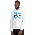 blue pipe gang (light) hoodie