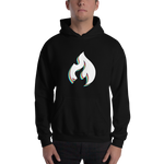 retro flame hoodie